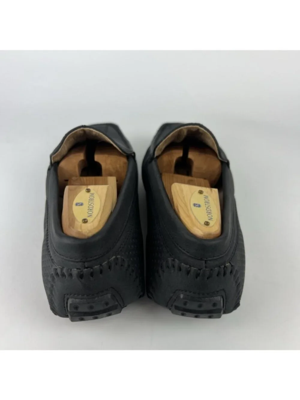 Bruno Marc 3251314 Men's Size 9 Black Slip On Loafers Casual Driving Shoes